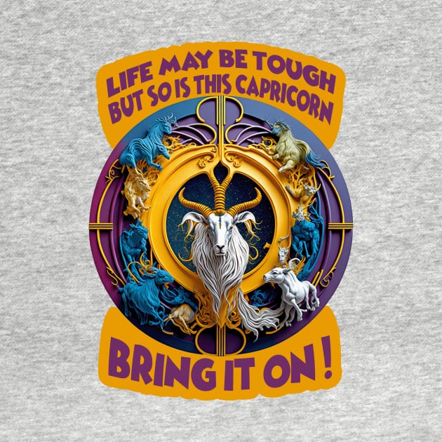 Design for Capricorn with Funny Quotation_1 by thematics